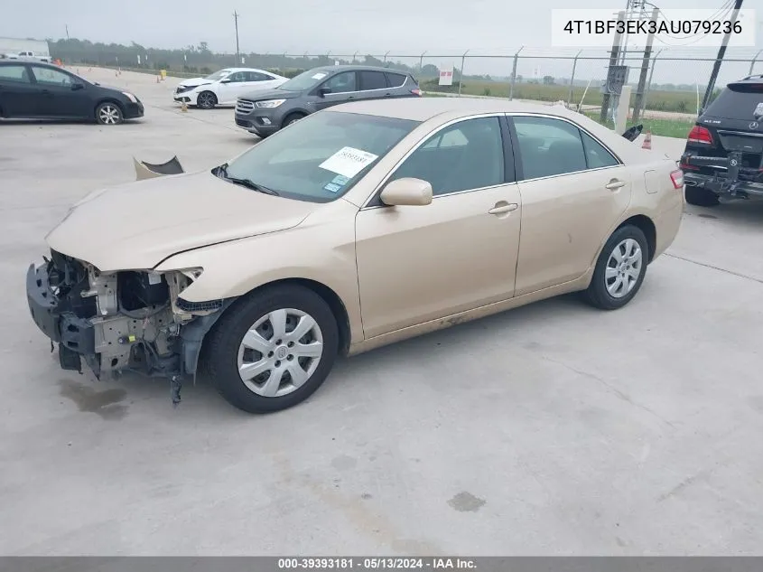 4T1BF3EK3AU079236 2010 Toyota Camry Le