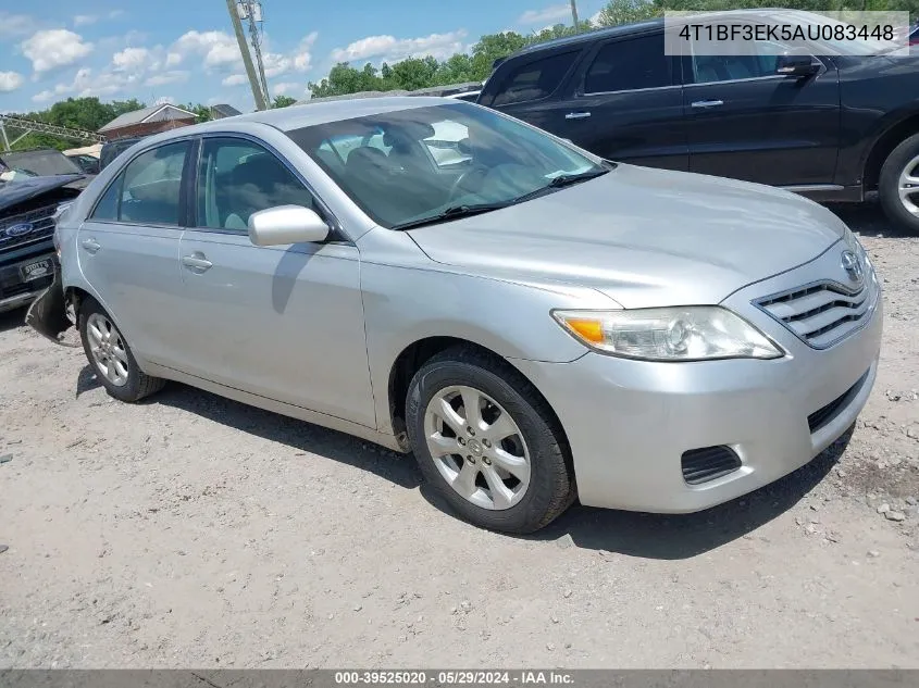 2010 Toyota Camry Le VIN: 4T1BF3EK5AU083448 Lot: 39525020