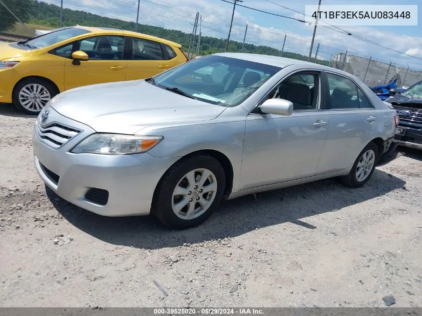 2010 Toyota Camry Le VIN: 4T1BF3EK5AU083448 Lot: 39525020