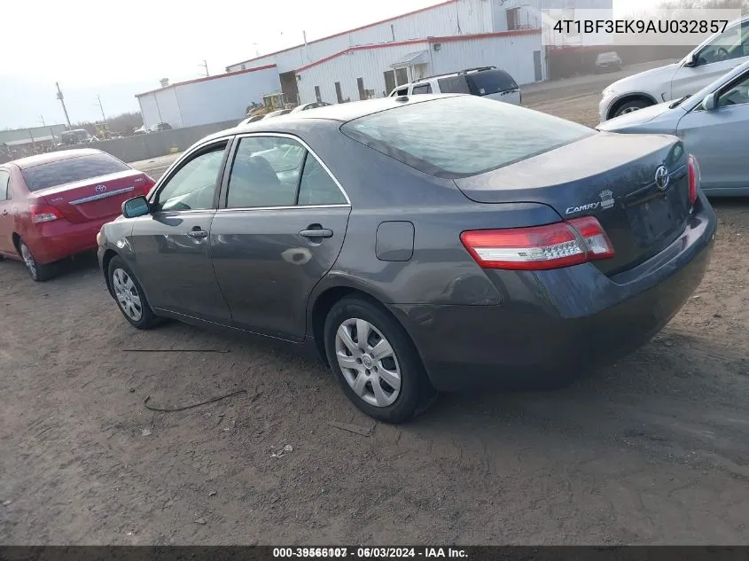 2010 Toyota Camry Le VIN: 4T1BF3EK9AU032857 Lot: 39566107