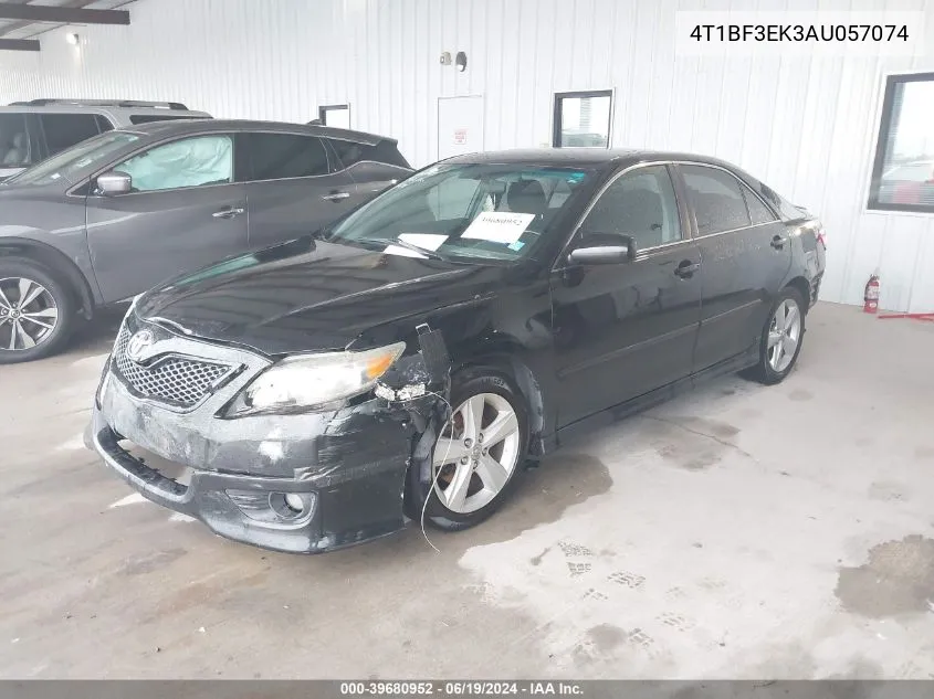 2010 Toyota Camry Se VIN: 4T1BF3EK3AU057074 Lot: 39680952