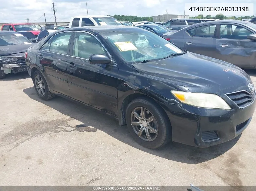 2010 Toyota Camry VIN: 4T4BF3EK2AR013198 Lot: 39753855