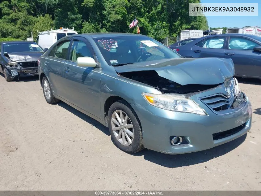 2010 Toyota Camry Xle V6 VIN: JTNBK3EK9A3048932 Lot: 39773054