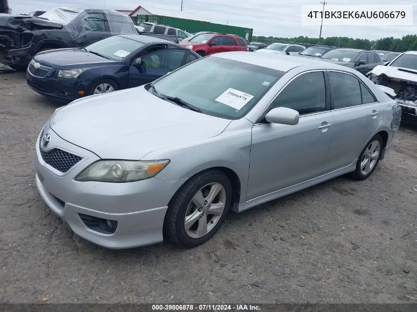 4T1BK3EK6AU606679 2010 Toyota Camry Se V6