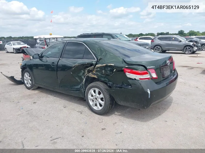 4T4BF3EK1AR065129 2010 Toyota Camry Le/Se/Xle