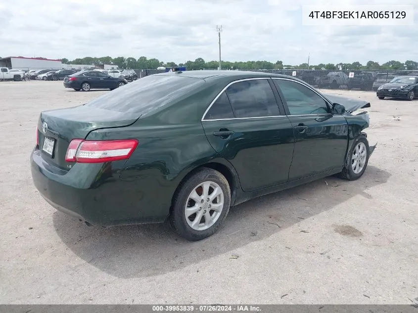 2010 Toyota Camry Le/Se/Xle VIN: 4T4BF3EK1AR065129 Lot: 39953839