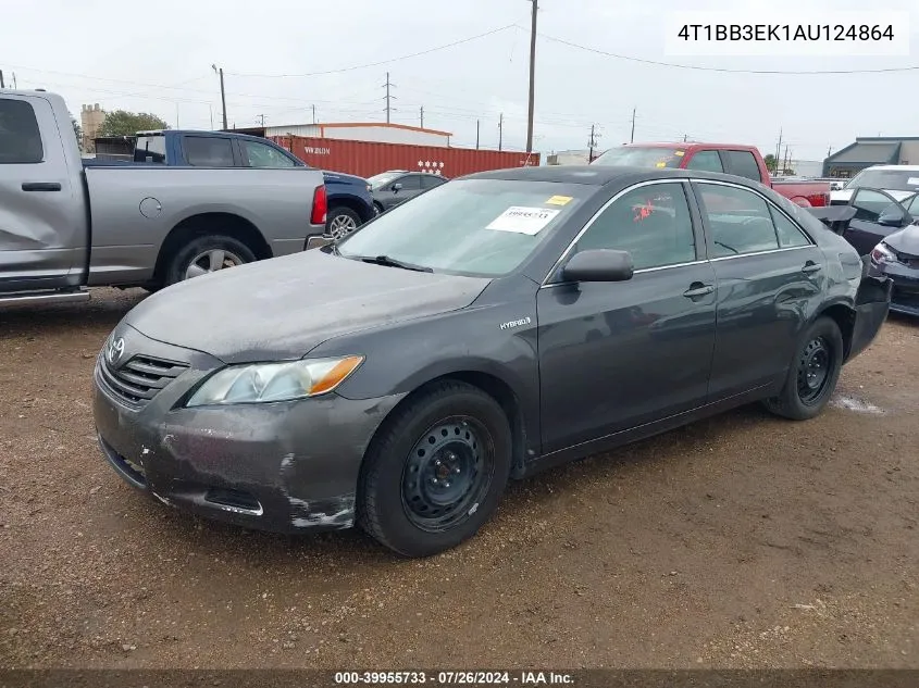 2010 Toyota Camry Hybrid VIN: 4T1BB3EK1AU124864 Lot: 39955733