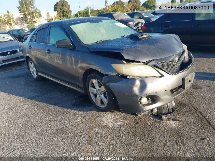 2010 Toyota Camry Se/Le/Xle VIN: 4T1BF3EK3AU087000 Lot: 39981058