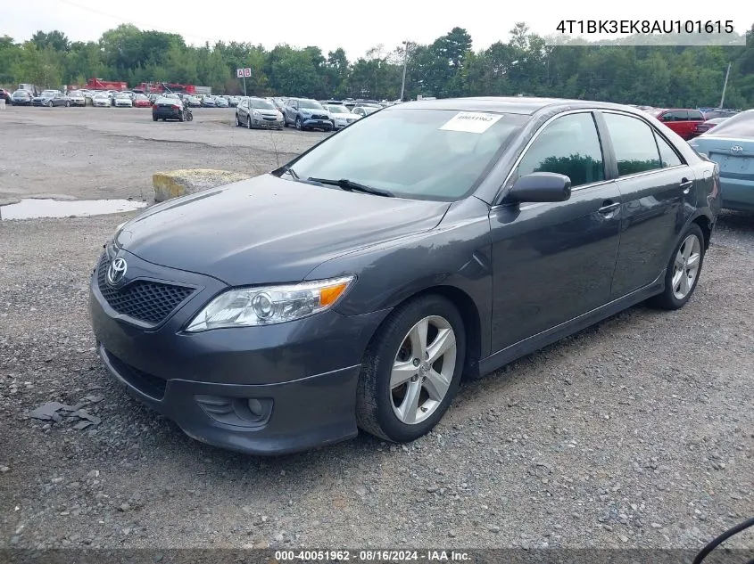 2010 Toyota Camry Se V6 VIN: 4T1BK3EK8AU101615 Lot: 40051962