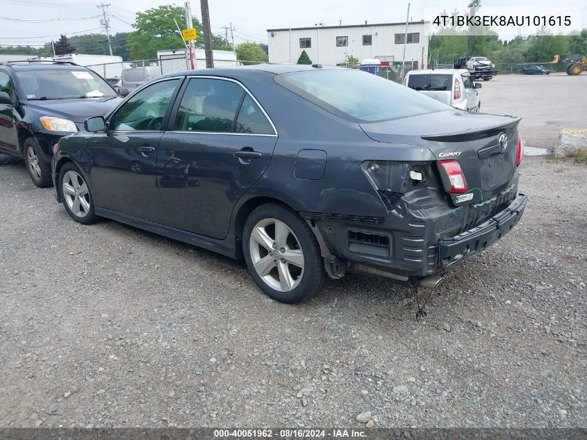 4T1BK3EK8AU101615 2010 Toyota Camry Se V6