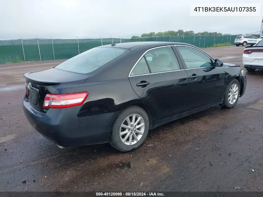 2010 Toyota Camry Xle V6 VIN: 4T1BK3EK5AU107355 Lot: 40120098