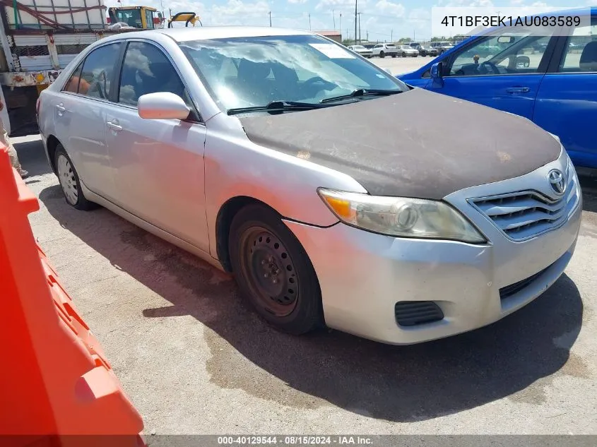 4T1BF3EK1AU083589 2010 Toyota Camry Le