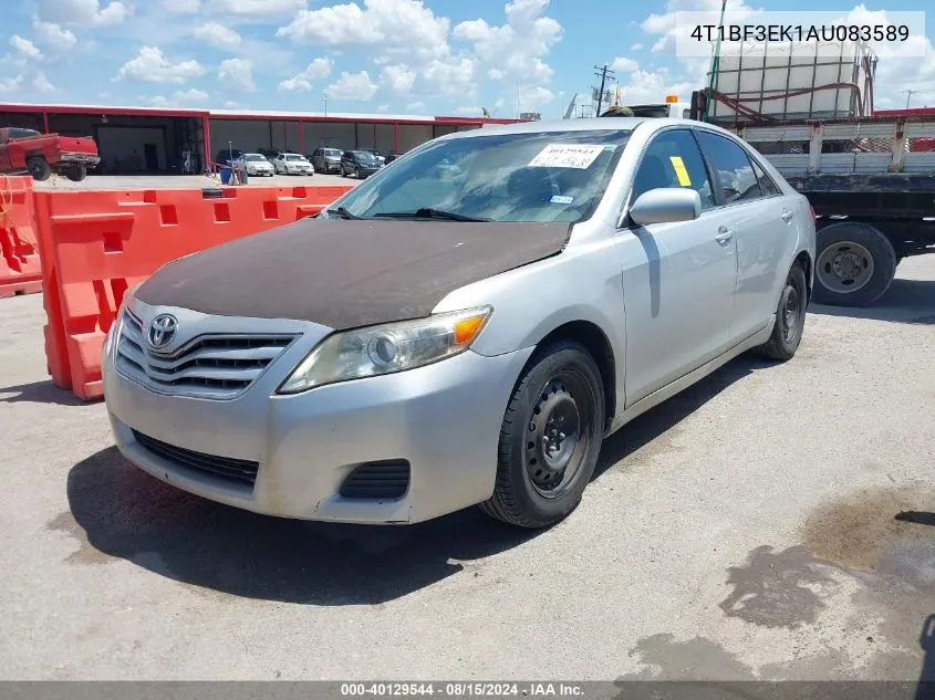 4T1BF3EK1AU083589 2010 Toyota Camry Le