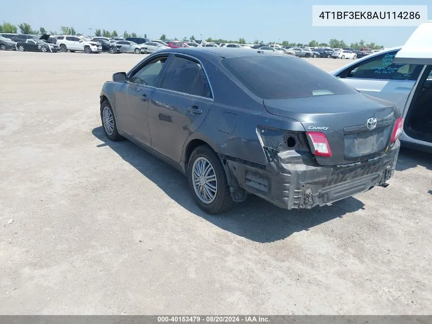 4T1BF3EK8AU114286 2010 Toyota Camry Se/Le/Xle