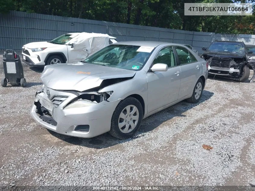 4T1BF3EK7AU106664 2010 Toyota Camry Le