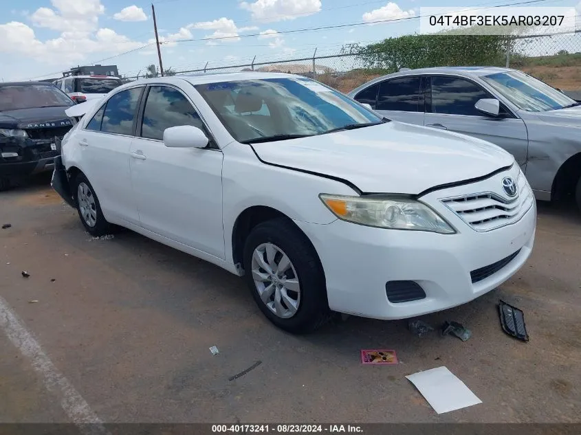 2010 Toyota Camry Se/Le/Xle VIN: 04T4BF3EK5AR03207 Lot: 40173241