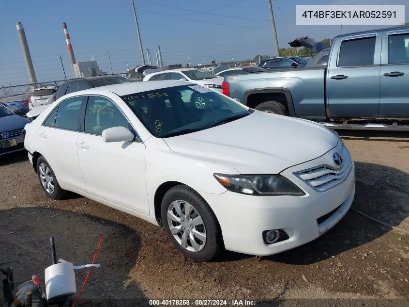 2010 Toyota Camry Le VIN: 4T4BF3EK1AR052591 Lot: 40178258