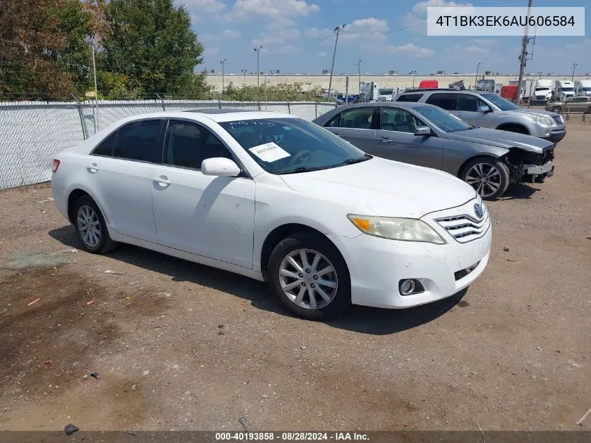 4T1BK3EK6AU606584 2010 Toyota Camry Xle V6