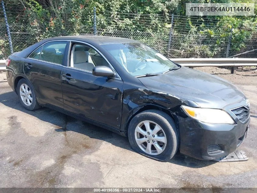 2010 Toyota Camry Le VIN: 4T1BF3EK4AU114446 Lot: 40198356