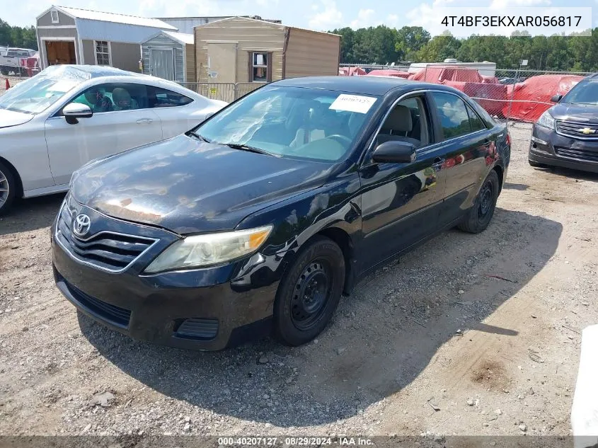 2010 Toyota Camry VIN: 4T4BF3EKXAR056817 Lot: 40207127