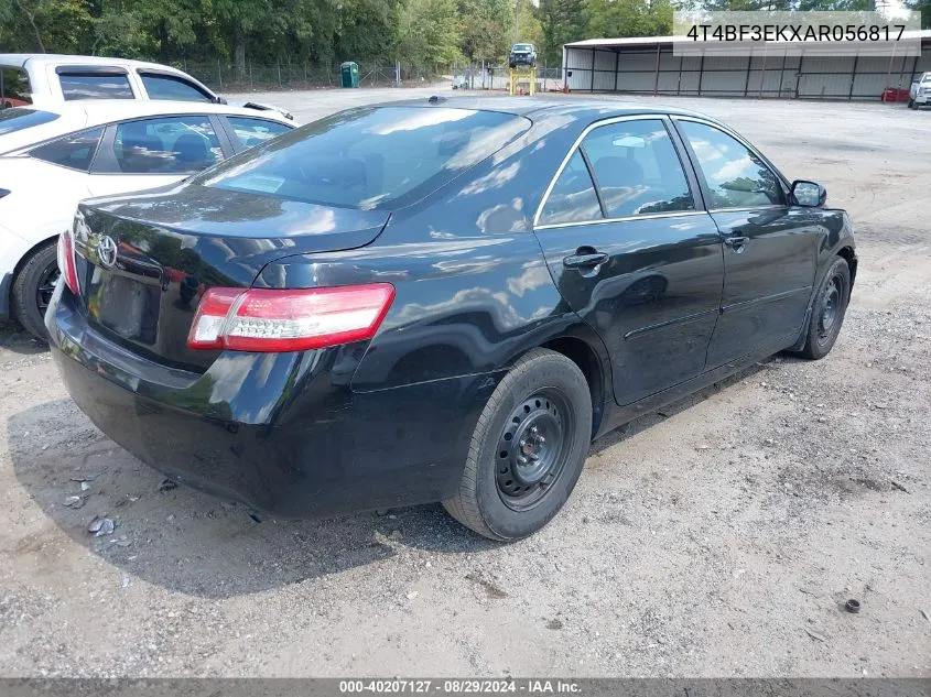 2010 Toyota Camry VIN: 4T4BF3EKXAR056817 Lot: 40207127