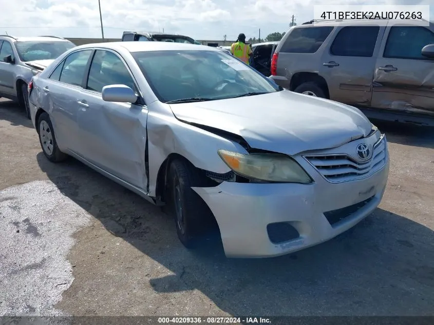 4T1BF3EK2AU076263 2010 Toyota Camry Le