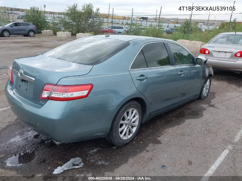 2010 Toyota Camry Xle VIN: 4T1BF3EKXAU539105 Lot: 40220836