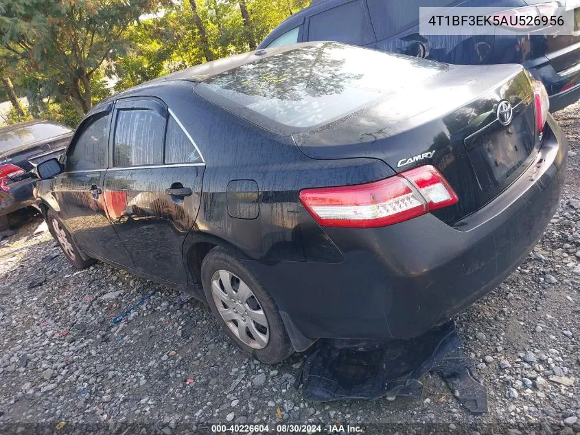 4T1BF3EK5AU526956 2010 Toyota Camry Le