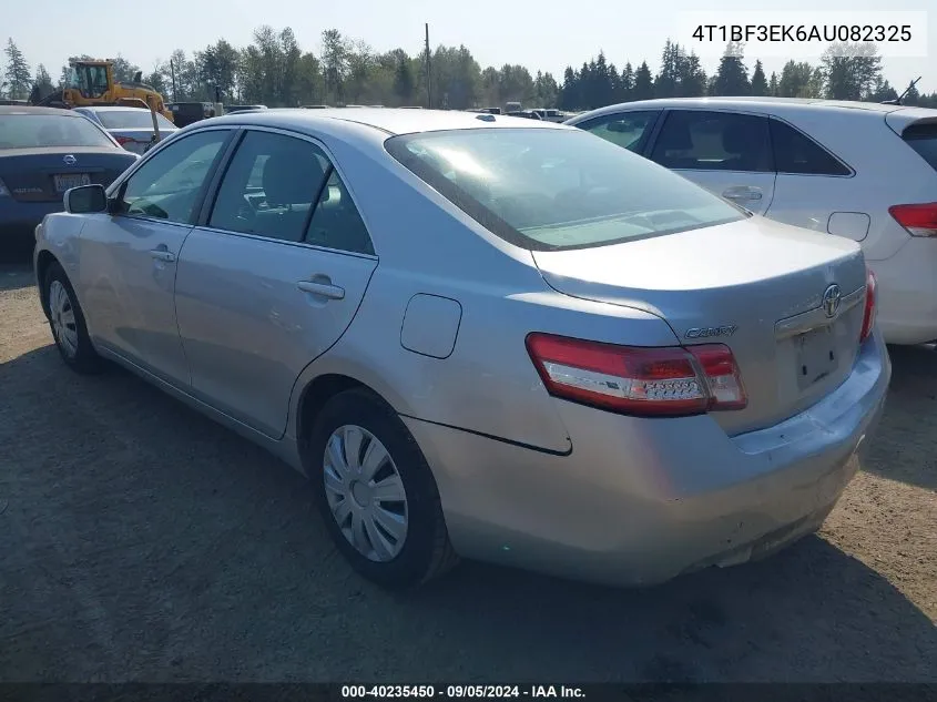 2010 Toyota Camry Le VIN: 4T1BF3EK6AU082325 Lot: 40235450