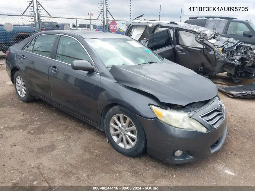 2010 Toyota Camry Xle VIN: 4T1BF3EK4AU095705 Lot: 40244116