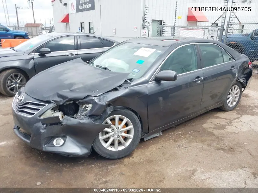 4T1BF3EK4AU095705 2010 Toyota Camry Xle