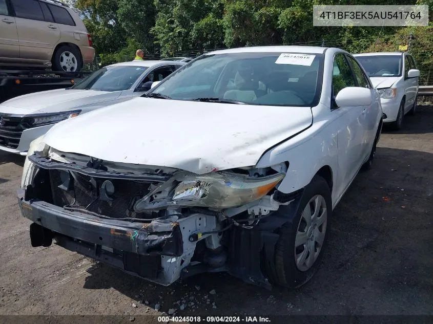 2010 Toyota Camry VIN: 4T1BF3EK5AU541764 Lot: 40245018