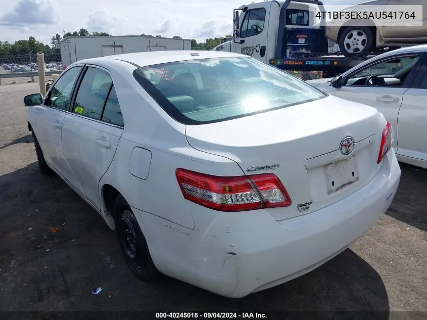 2010 Toyota Camry VIN: 4T1BF3EK5AU541764 Lot: 40245018