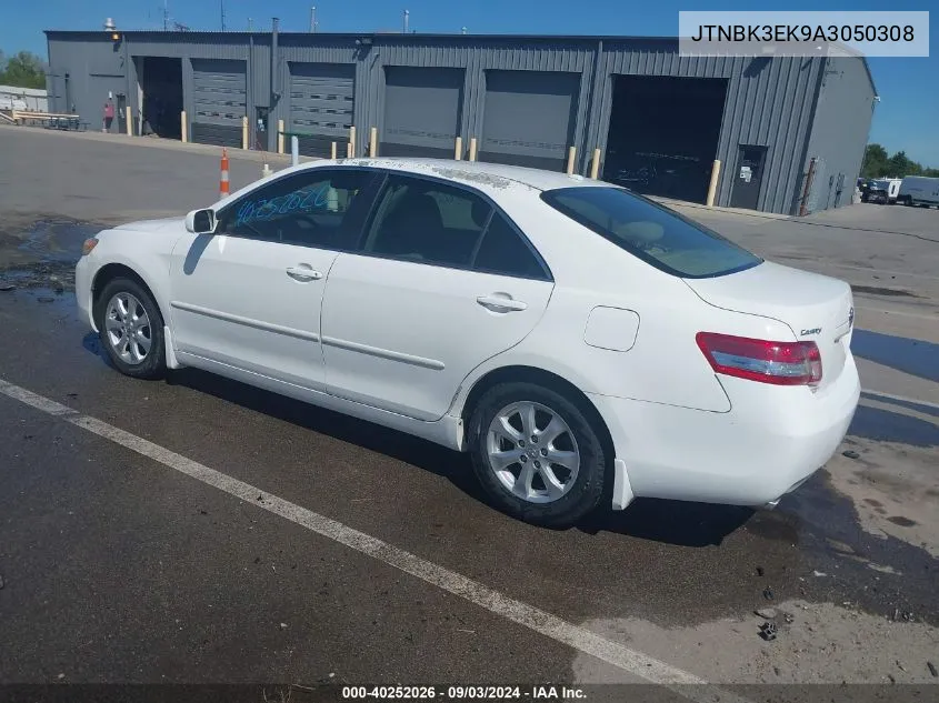 2010 Toyota Camry Le V6 VIN: JTNBK3EK9A3050308 Lot: 40252026