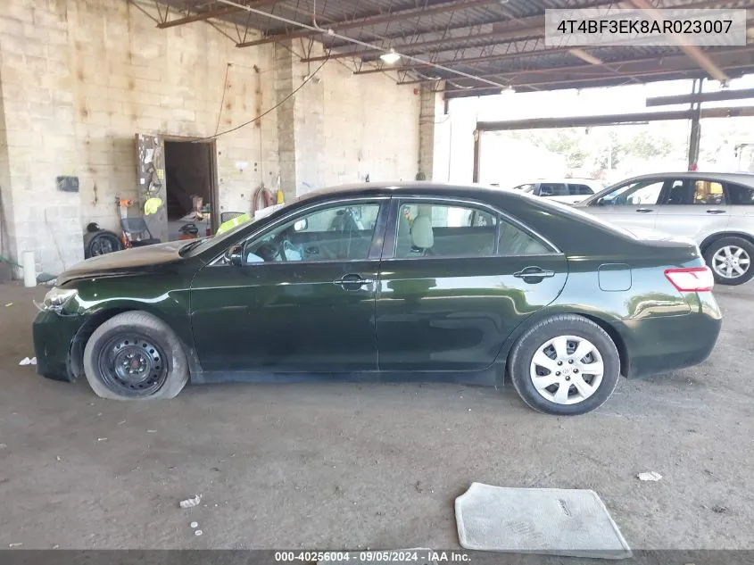 2010 Toyota Camry Le VIN: 4T4BF3EK8AR023007 Lot: 40256004