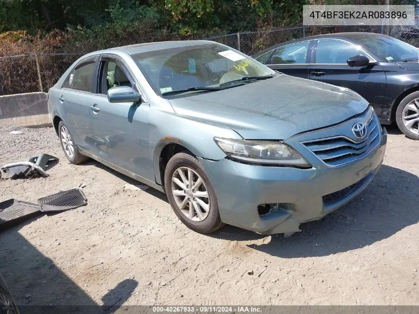 4T4BF3EK2AR083896 2010 Toyota Camry Se/Le/Xle