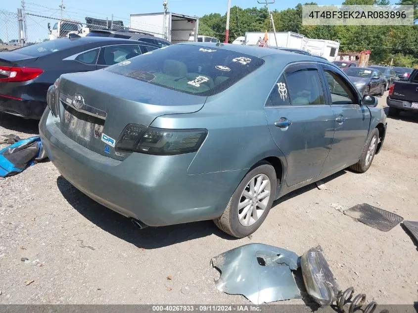 2010 Toyota Camry Se/Le/Xle VIN: 4T4BF3EK2AR083896 Lot: 40267933