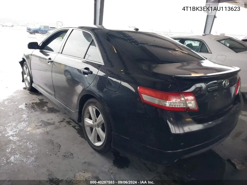 2010 Toyota Camry Se V6 VIN: 4T1BK3EK1AU113623 Lot: 40287583