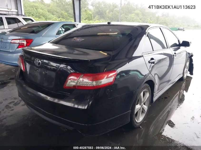 2010 Toyota Camry Se V6 VIN: 4T1BK3EK1AU113623 Lot: 40287583