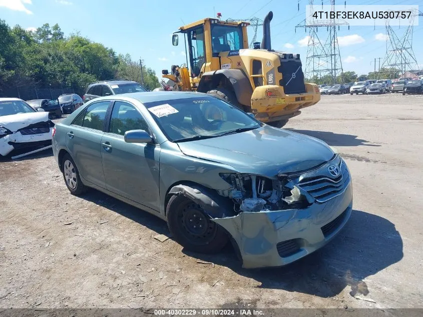 2010 Toyota Camry Le VIN: 4T1BF3EK8AU530757 Lot: 40302229