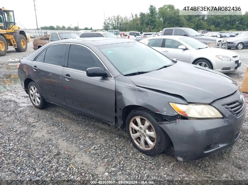 2010 Toyota Camry Le VIN: 4T4BF3EK7AR082436 Lot: 40305957