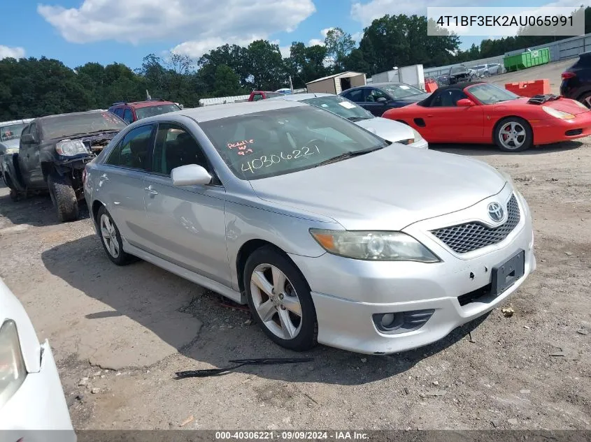 2010 Toyota Camry Se VIN: 4T1BF3EK2AU065991 Lot: 40306221