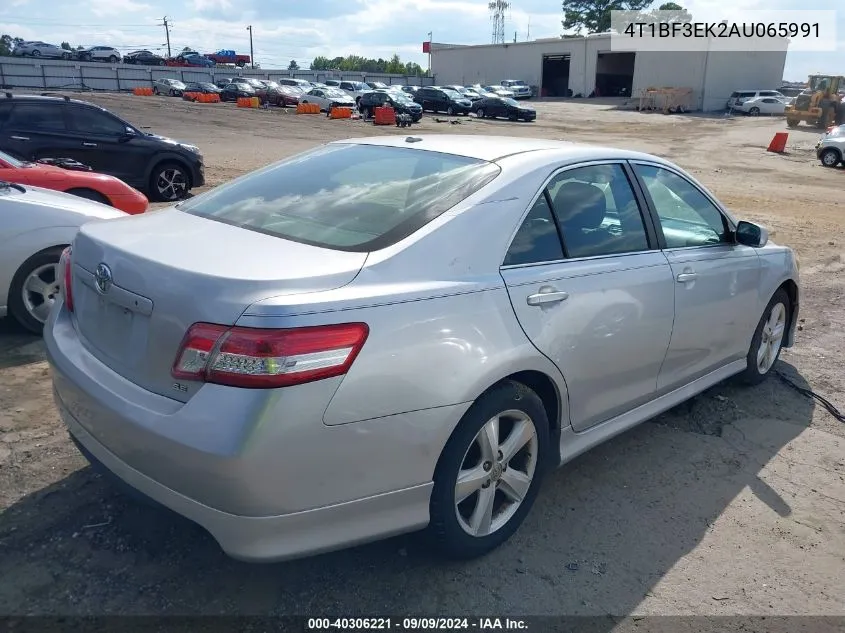 4T1BF3EK2AU065991 2010 Toyota Camry Se