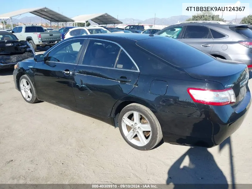 4T1BB3EK9AU124367 2010 Toyota Camry Hybrid