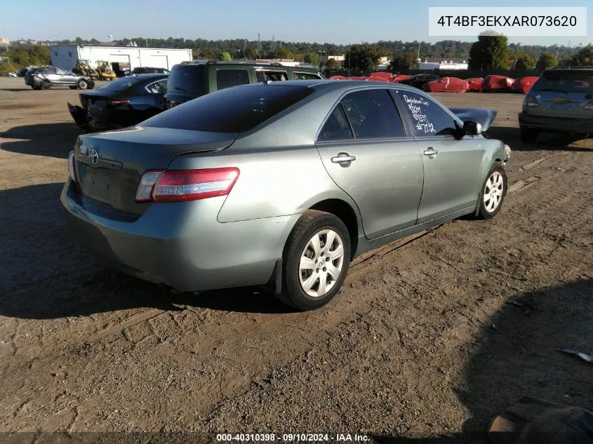 4T4BF3EKXAR073620 2010 Toyota Camry Se/Le/Xle