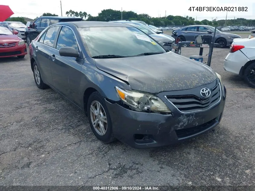 2010 Toyota Camry Se/Le/Xle VIN: 4T4BF3EK0AR021882 Lot: 40312906