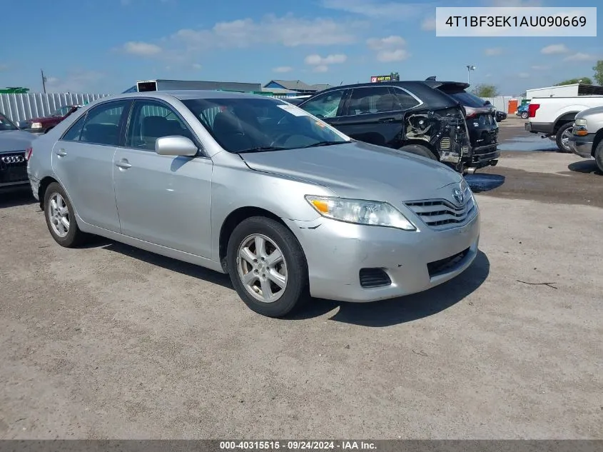 4T1BF3EK1AU090669 2010 Toyota Camry Le