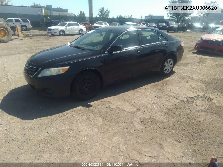 2010 Toyota Camry VIN: 4T1BF3EK2AU006620 Lot: 40322754