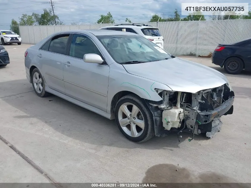 2010 Toyota Camry Se VIN: 4T1BF3EKXAU057735 Lot: 40336281