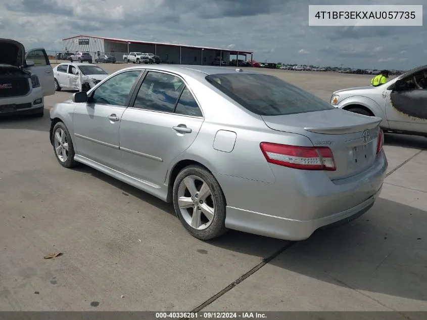 2010 Toyota Camry Se VIN: 4T1BF3EKXAU057735 Lot: 40336281